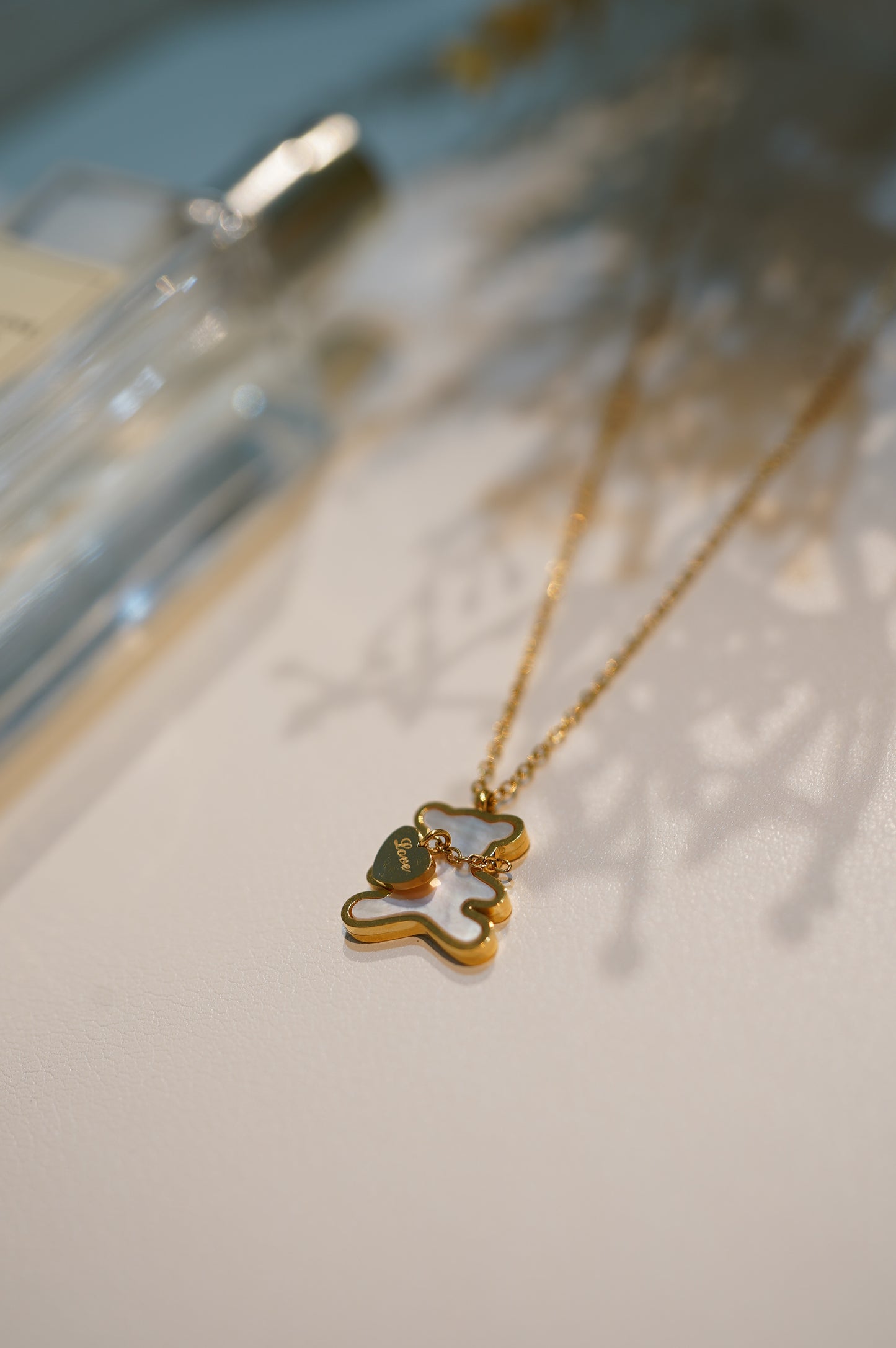 Bear Mother Shell Necklace