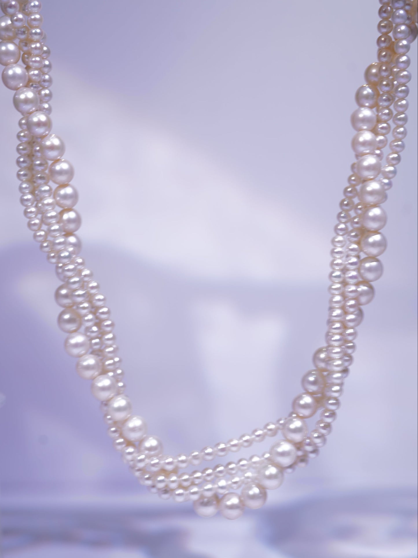 '4 in 1' Freshwater Pearl Full Strand Necklace