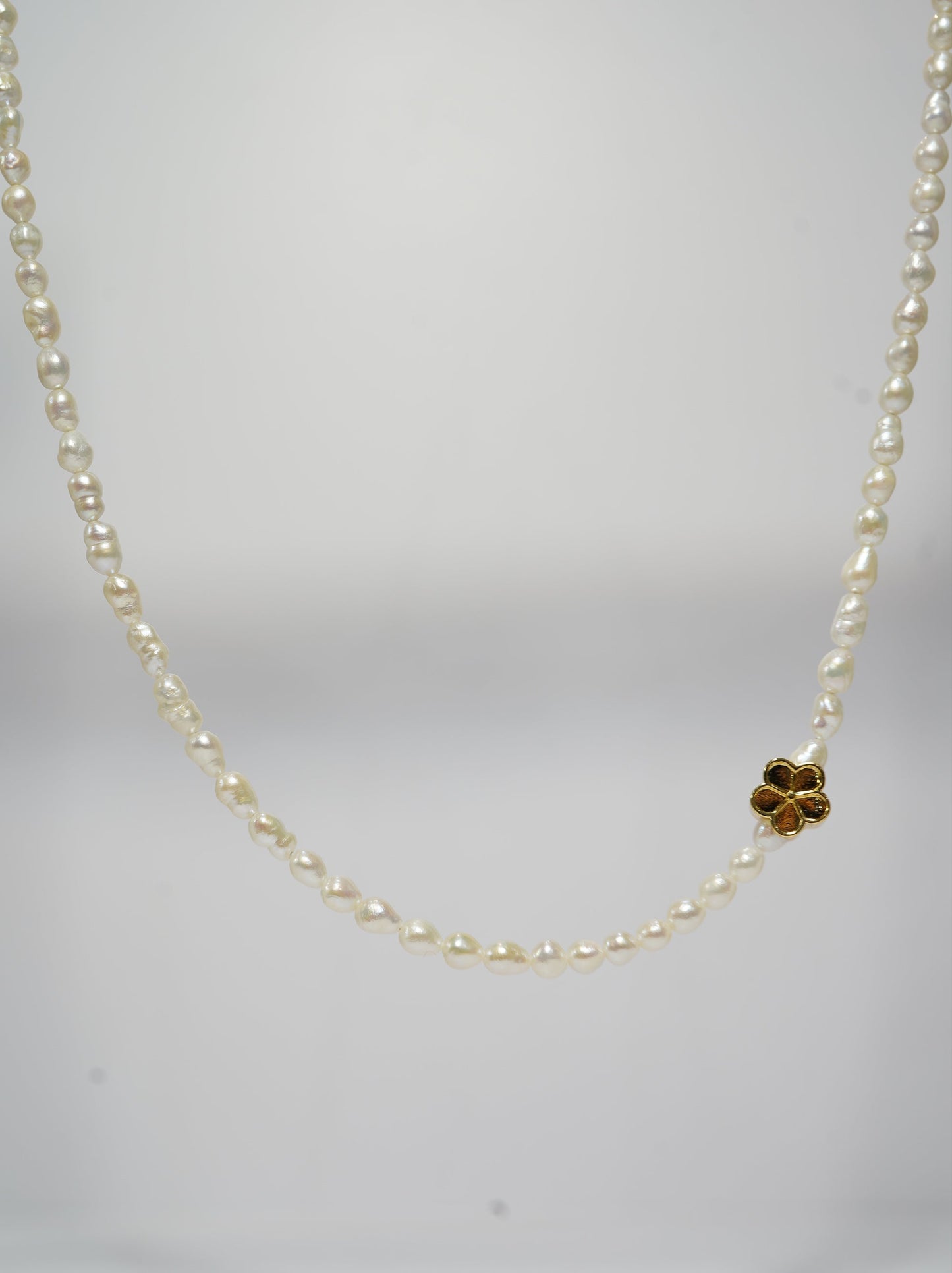 ‘Asymmetry’ Keshi Full Strand Freshwater Necklace