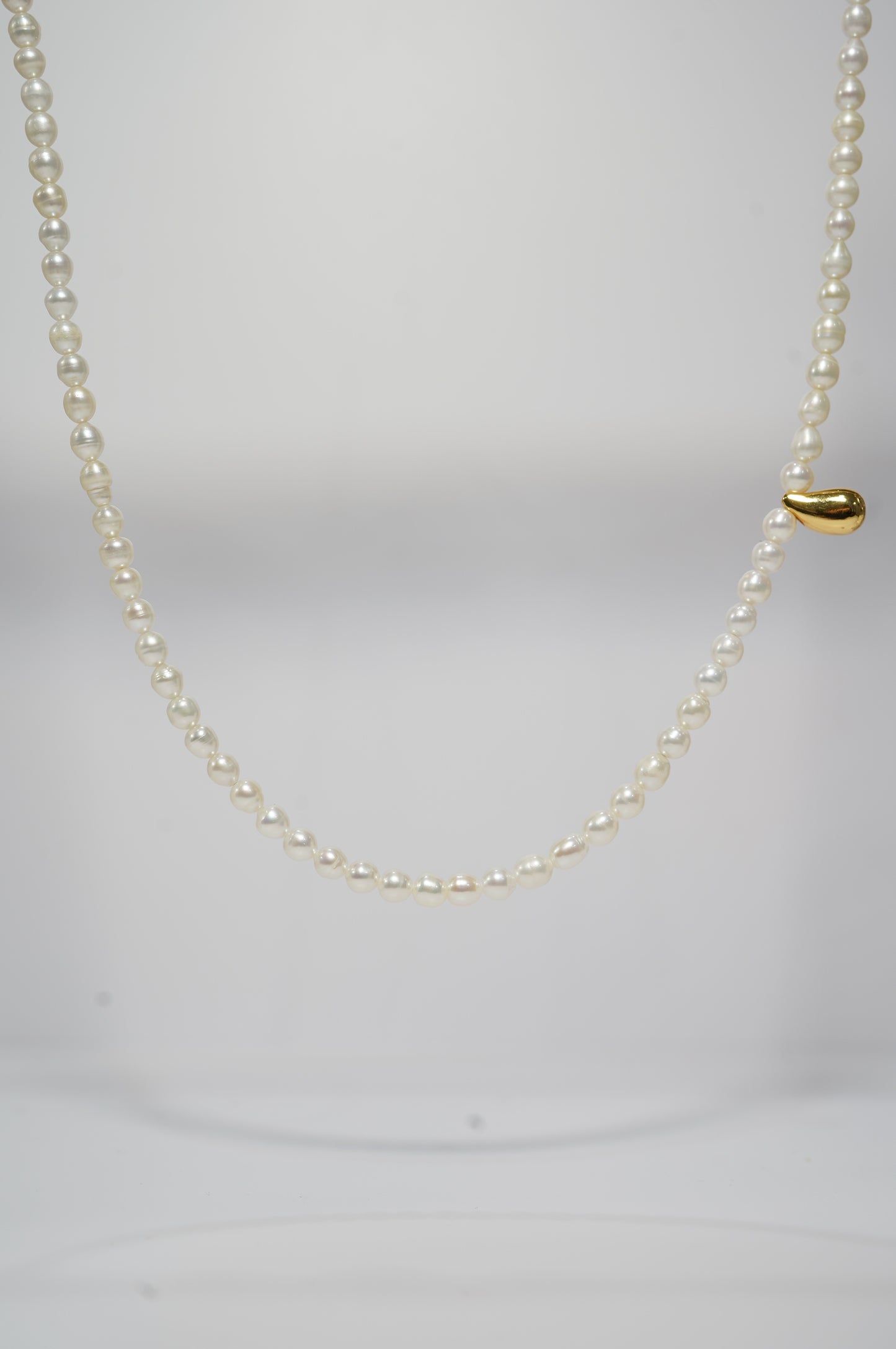 ‘Asymmetry’ Keshi Full Strand Freshwater Necklace