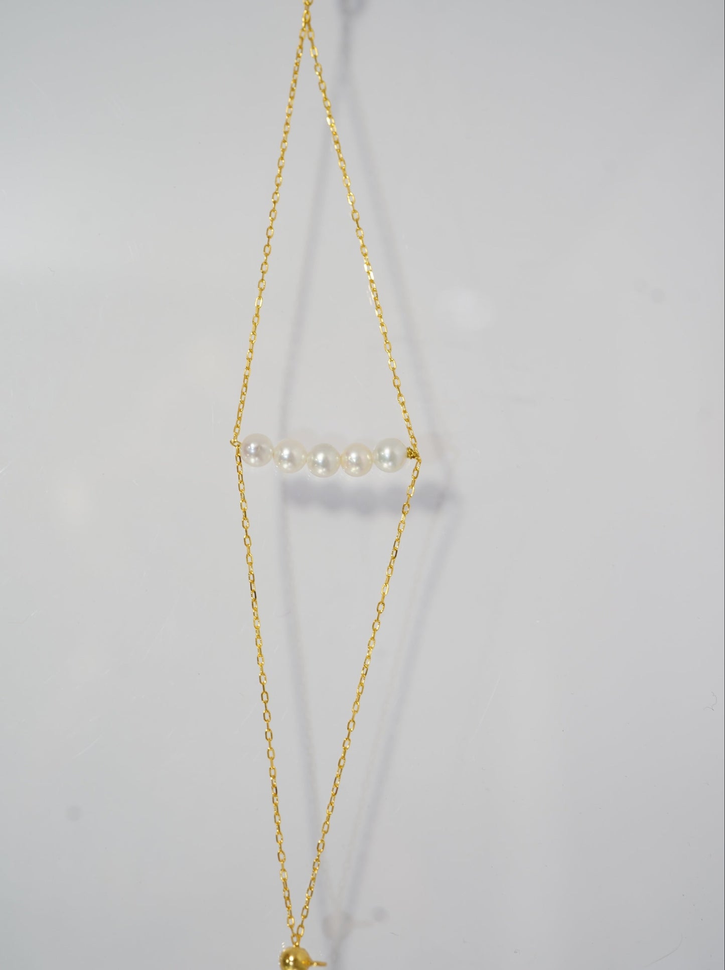 'Double Five' Freshwater Pearls Bracelet