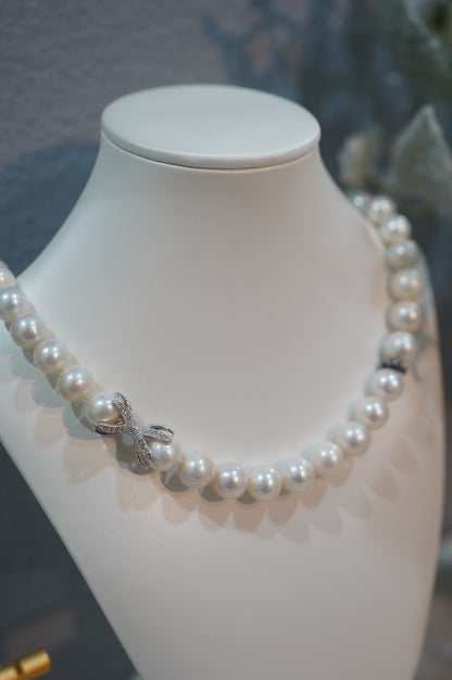 "Gentlemen" Freshwater Pearl Full Strand Necklace (Rudder)