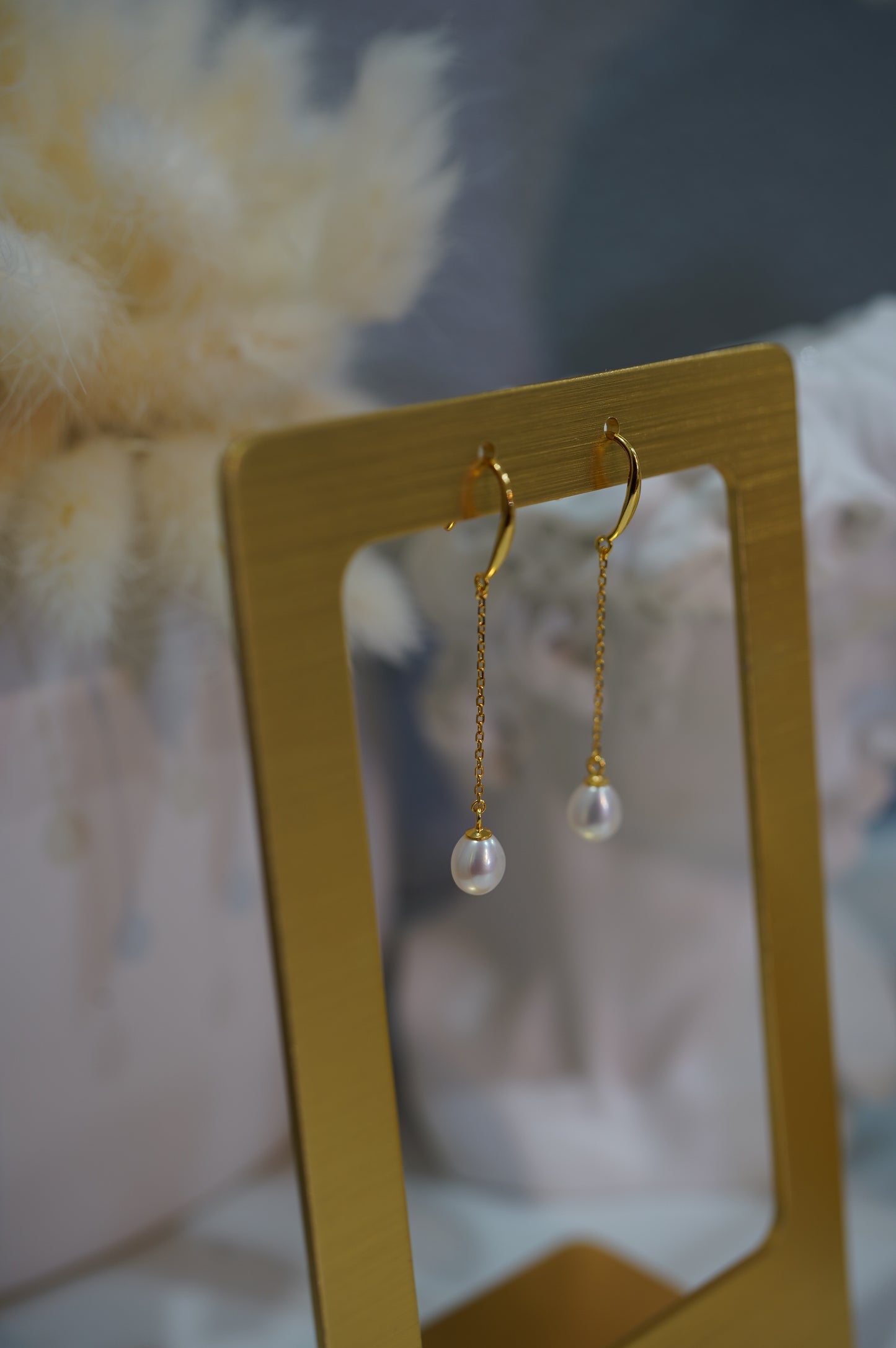 'Go' Freshwater Pearl Earrings