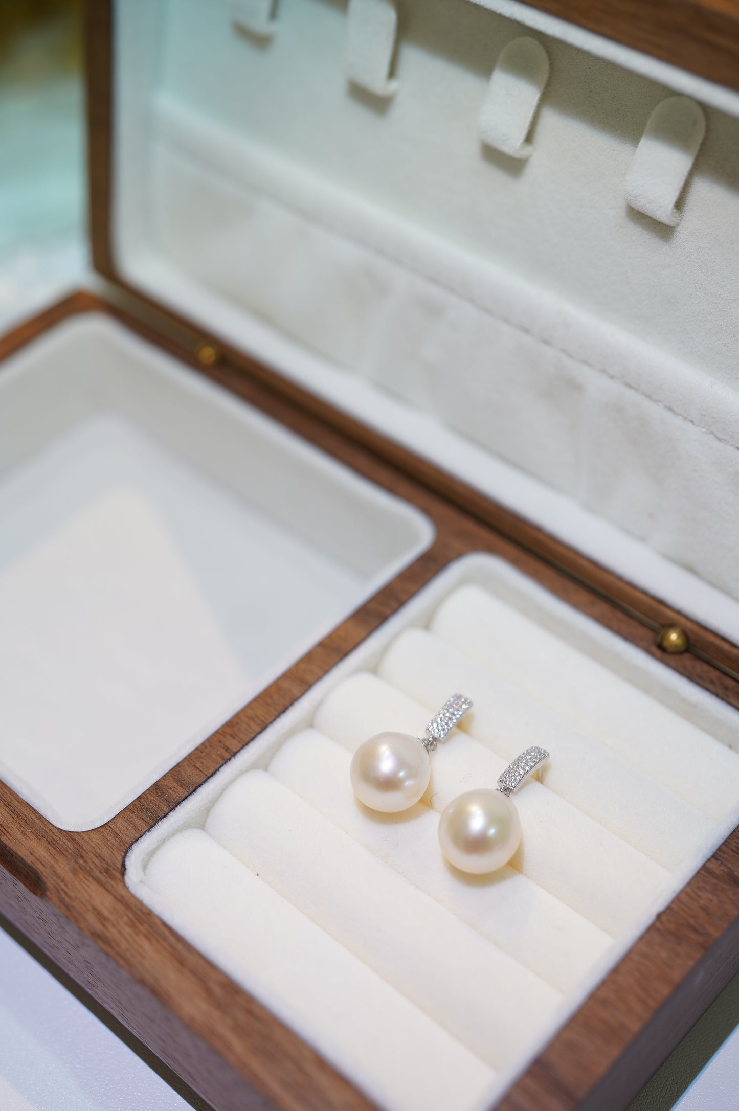 'Office Lady' Baroque Freshwater Pearl Earrings