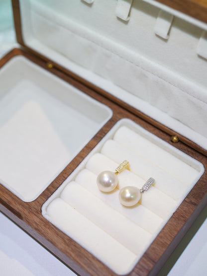 'Office Lady' Baroque Freshwater Pearl Earrings