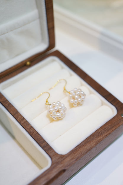 '#1 Popcorn' Freshwater Pearl Earrings