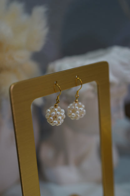 '#1 Popcorn' Freshwater Pearl Earrings