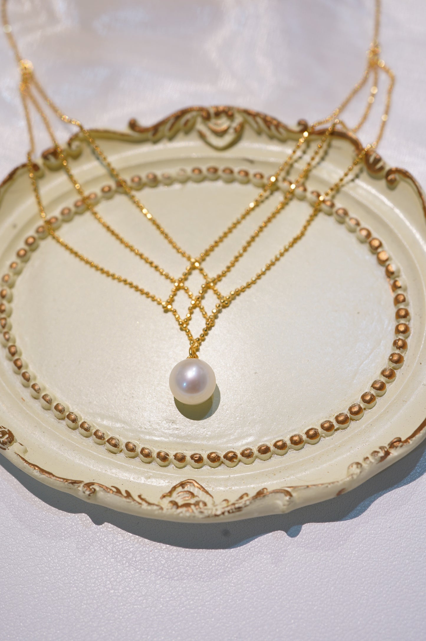 'Dream Net' Freshwater Pearl Necklace