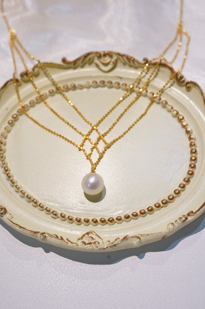 'Dream Net' Freshwater Pearl Necklace