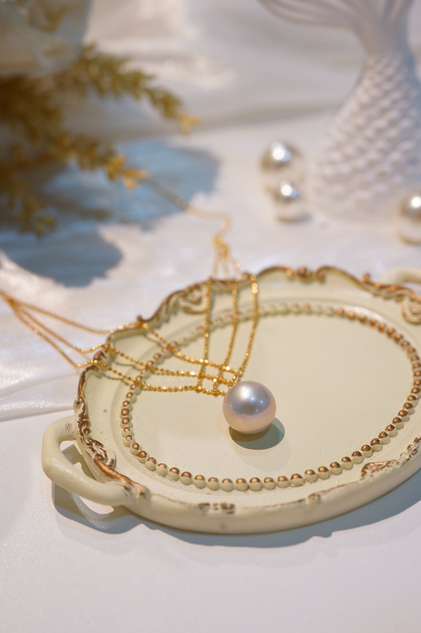 'Dream Net' Freshwater Pearl Necklace