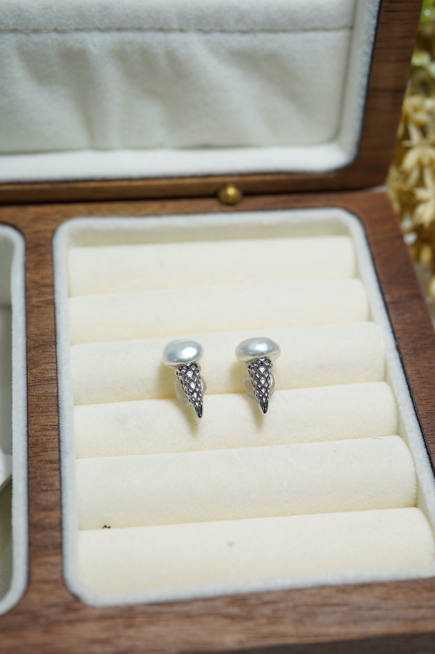 'Ice Cream' Freshwater Pearl Earrings