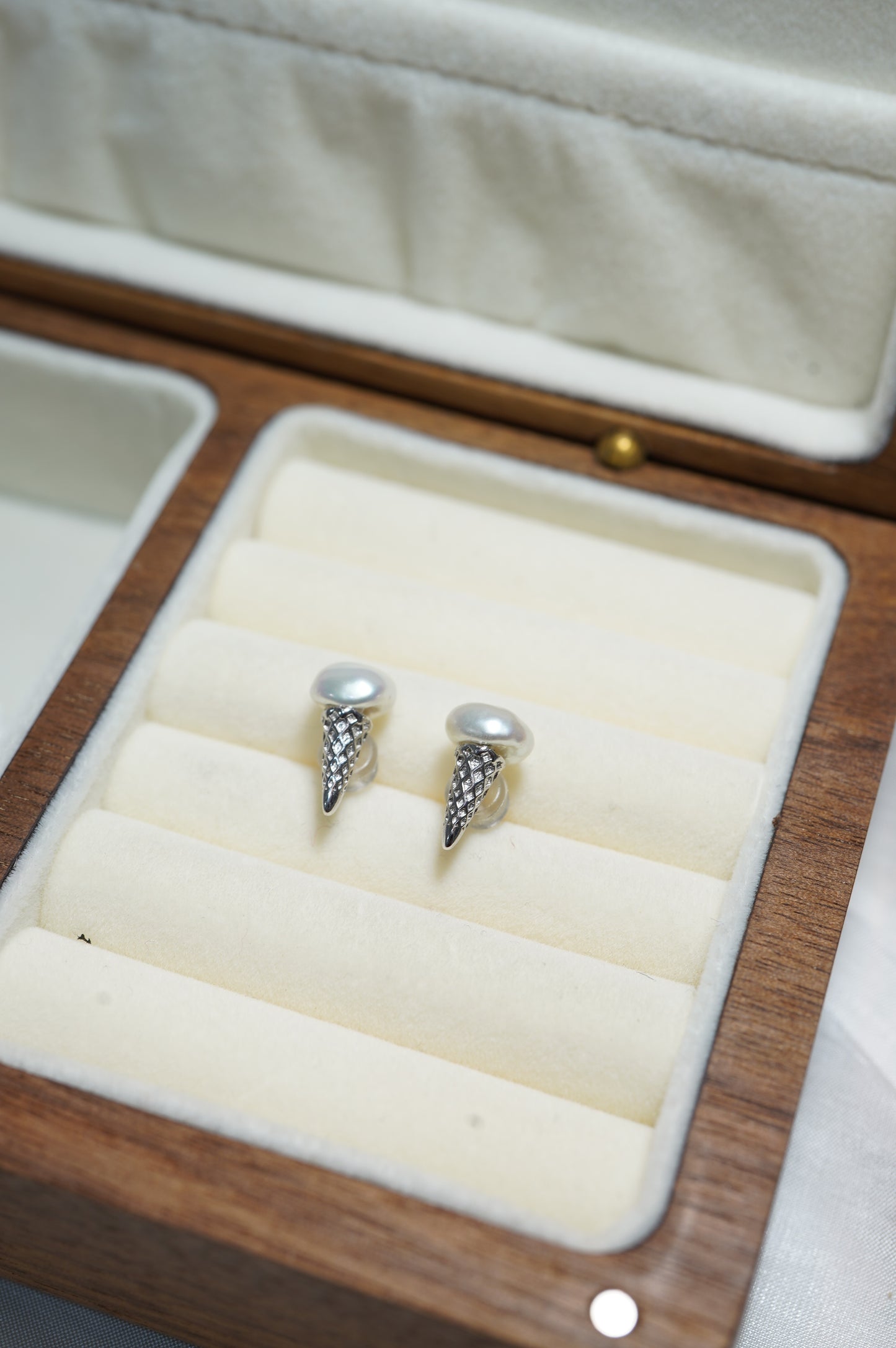'Ice Cream' Freshwater Pearl Earrings