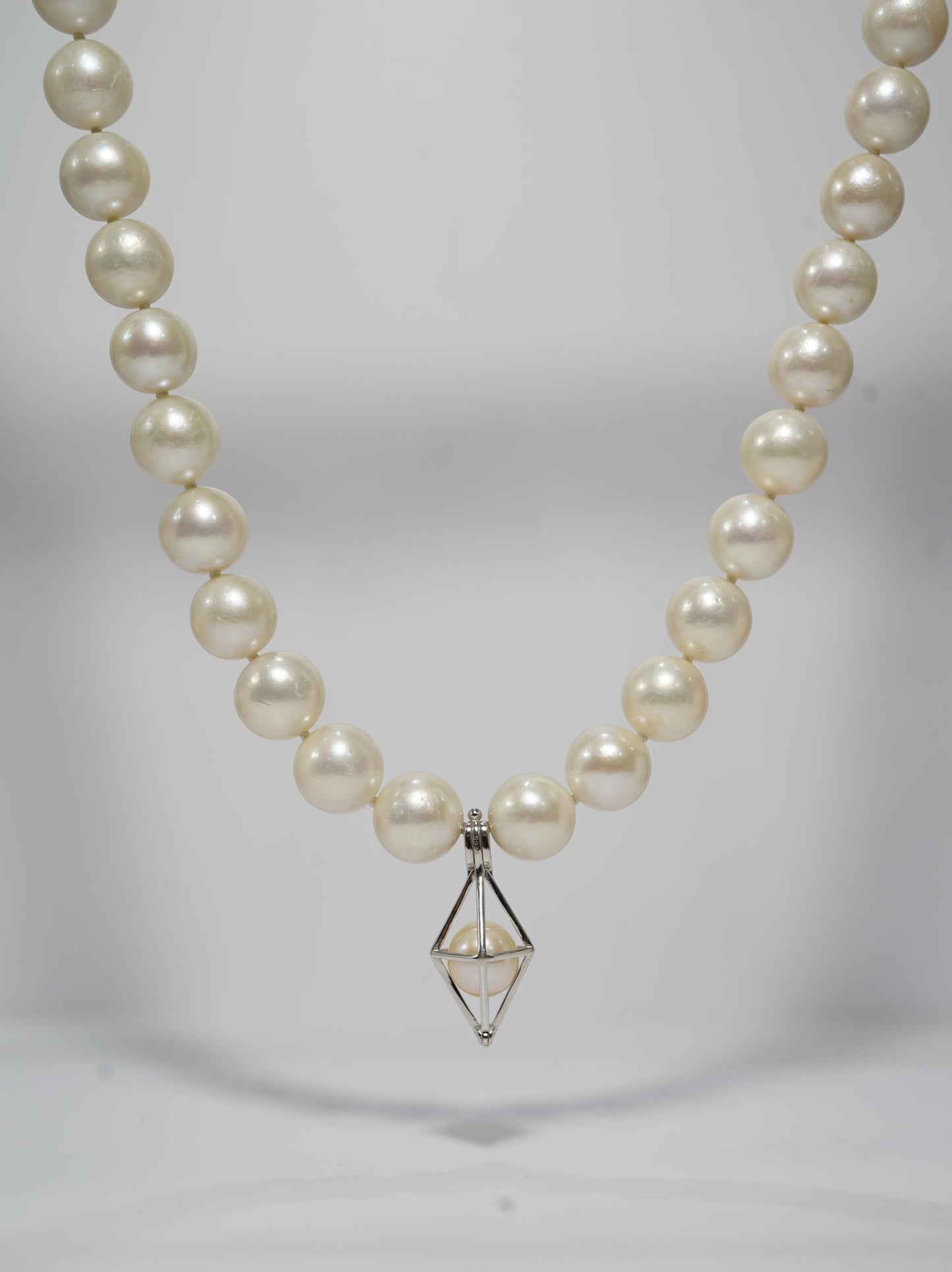 "Gentlemen" Freshwater Pearl Full Strand Necklace