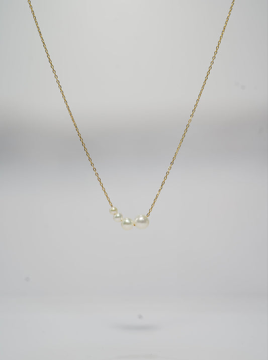 'Smile More' Freshwater Pearl Necklace