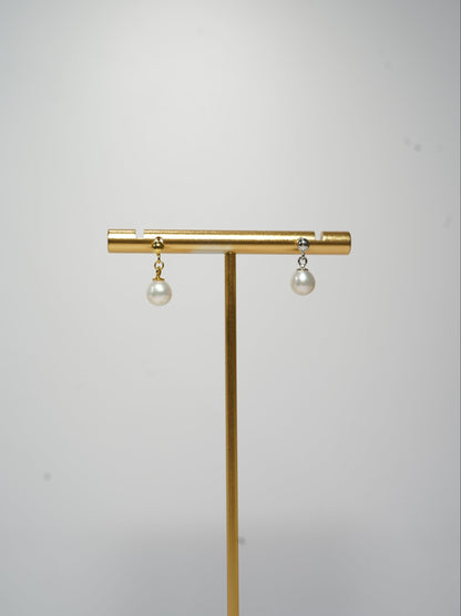 'Little Dangle' Freshwater Pearl Earrings