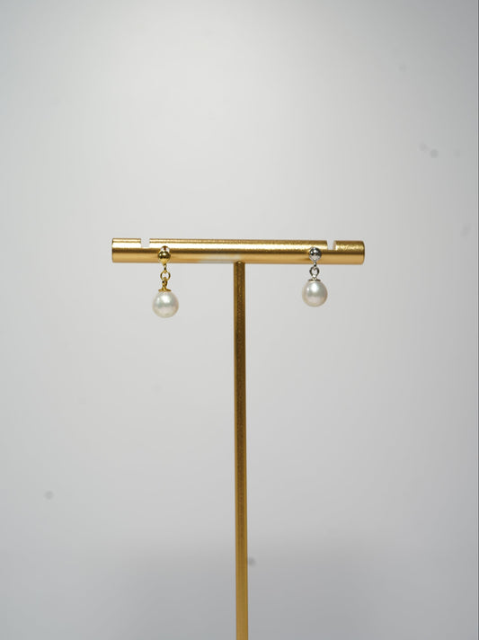 'Little Dangle' Freshwater Pearl Earrings