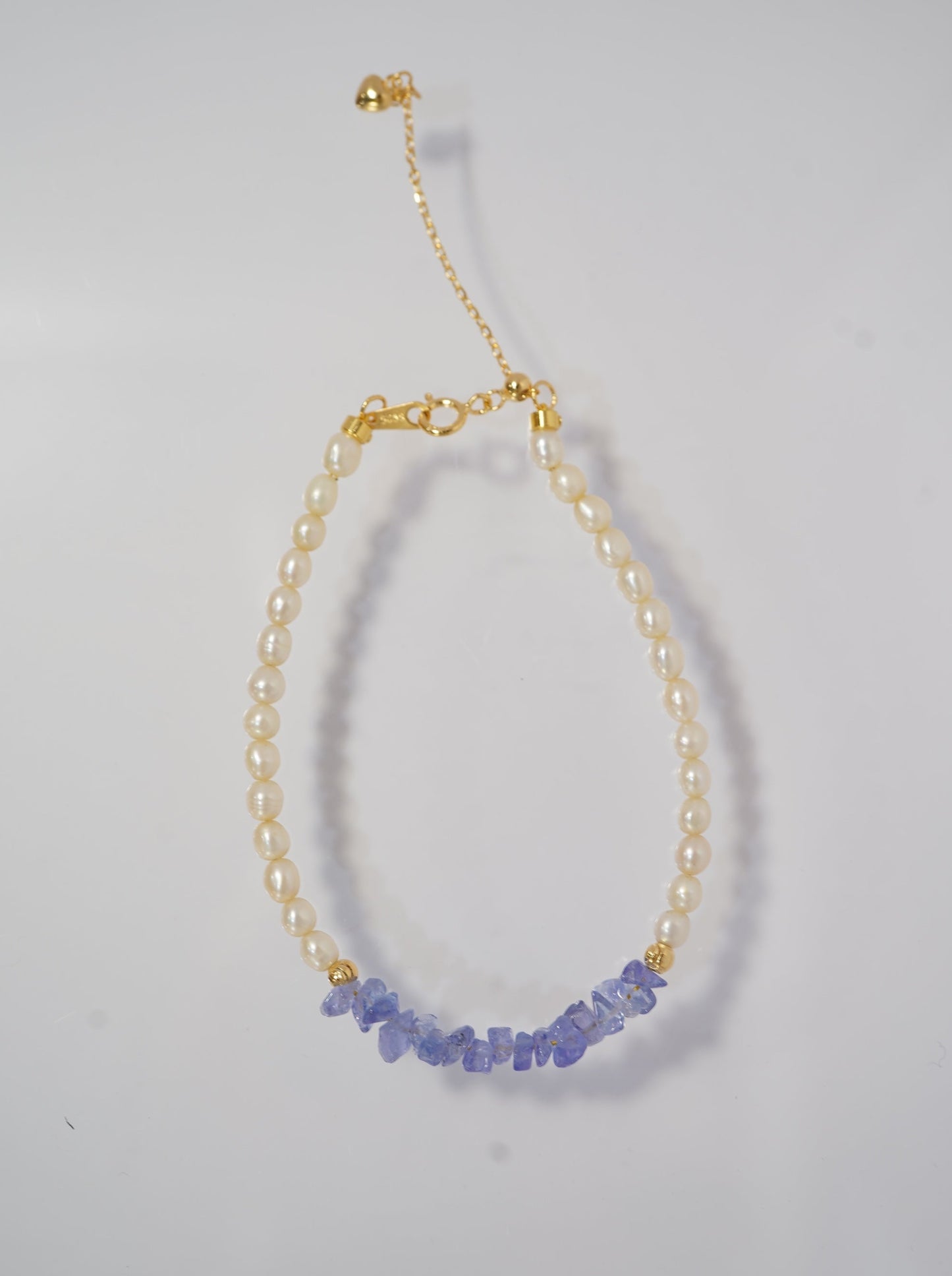Tanzanite Baby Freshwater Pearls Bracelet