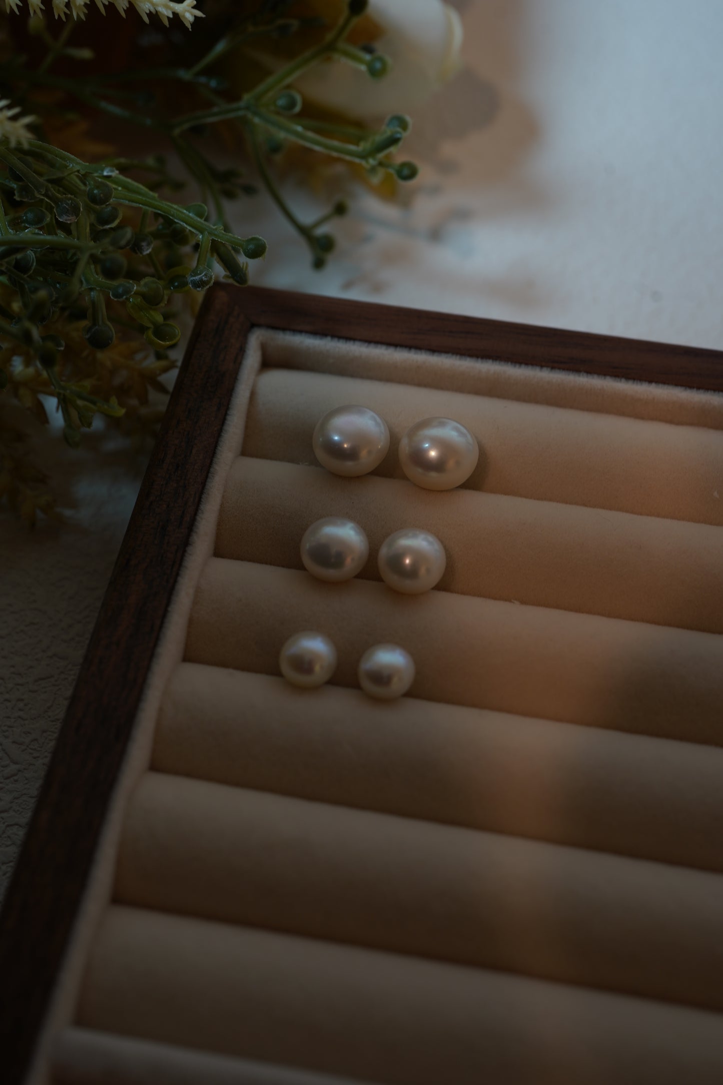 The Basics Pearl Studs Earrings