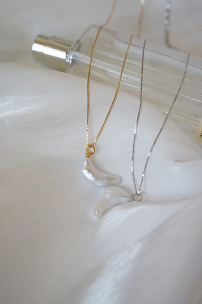 Moon Freshwater Necklace