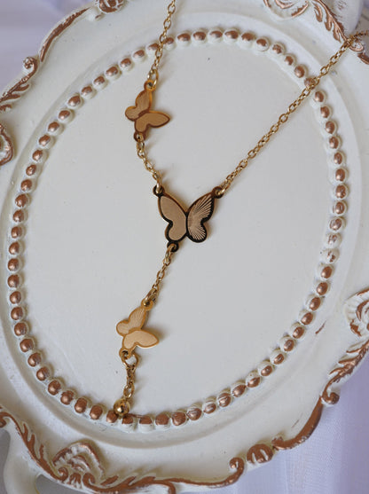 Butterfly Y-shape Necklace