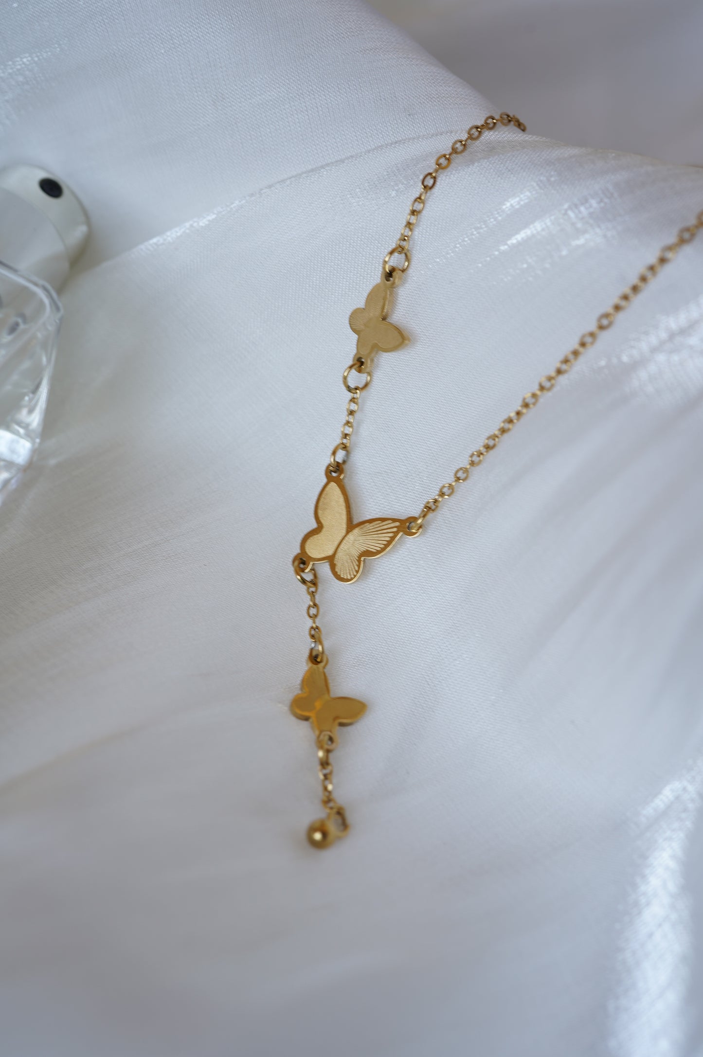 Butterfly Y-shape Necklace