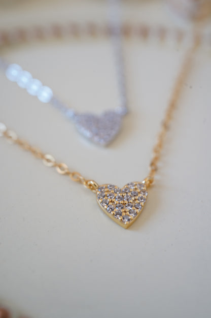 Heart Diamond Necklace