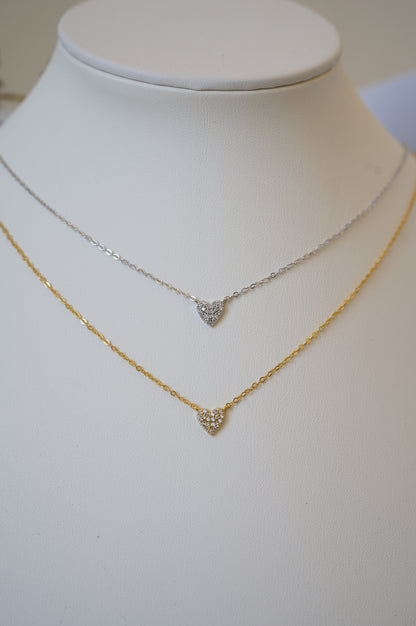 Heart Diamond Necklace