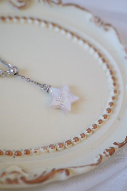 Finger Star Freshwater Baroque Necklace