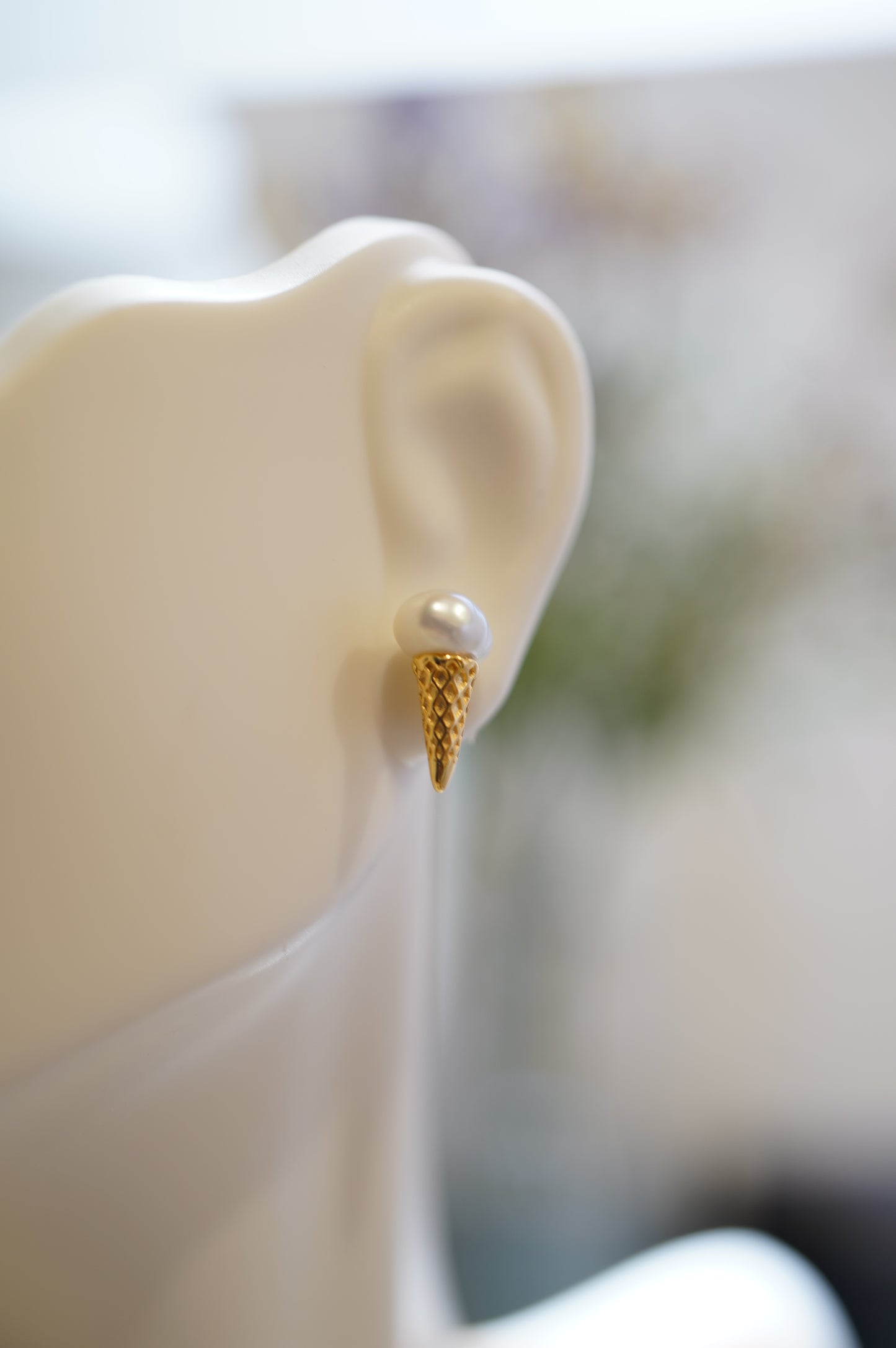 'Ice Cream' Freshwater Pearl Earrings