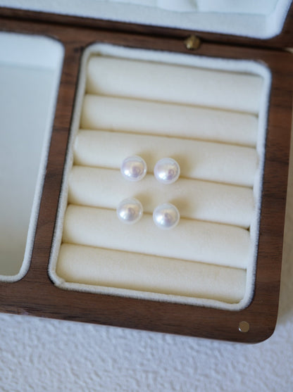 'Basic Stud' Freshwater Pearl Earrings