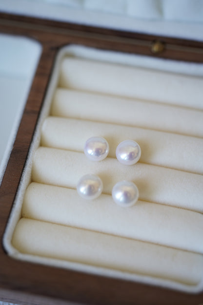 'Basic Stud' Freshwater Pearl Earrings