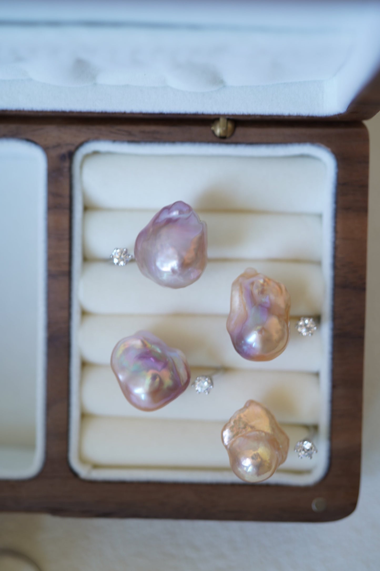 ‘Rainbow' Baroque Freshwater Pearl Ring