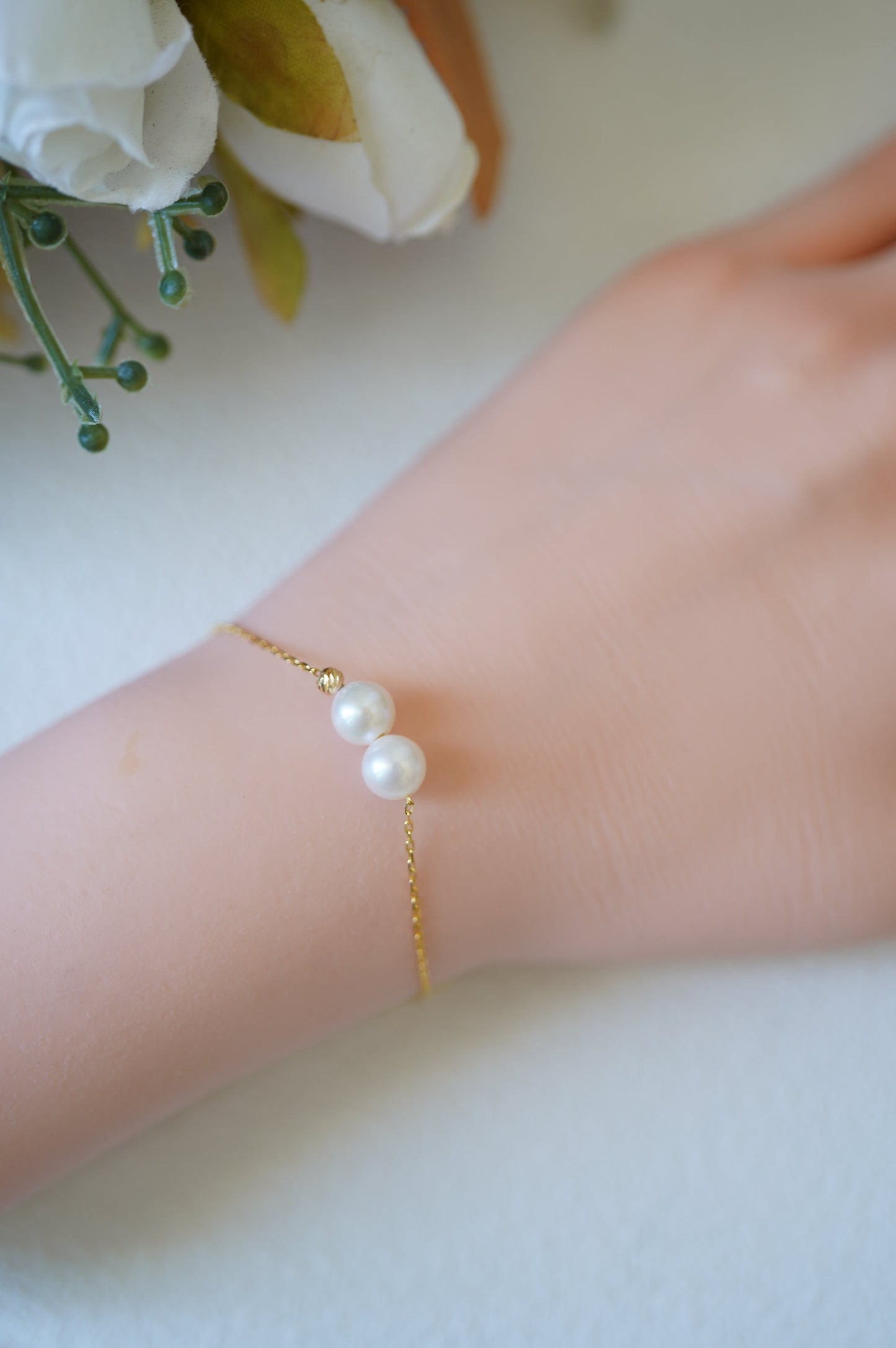 'Dainty Daily' Freshwater Pearls Bracelet