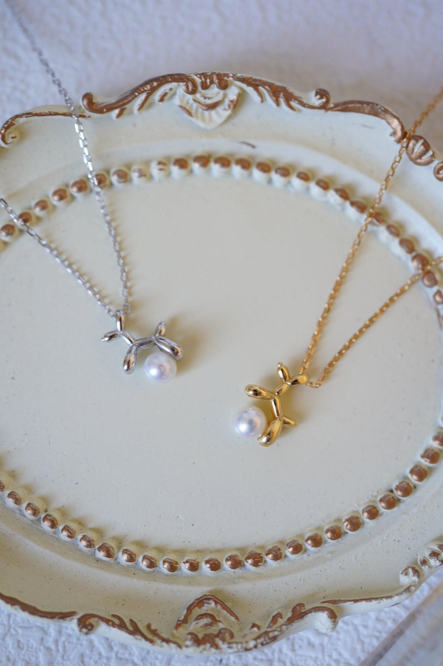 'Kicking Ball' Freshwater Pearl Necklace