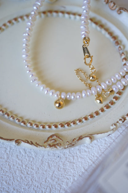 'DingDang' Freshwater Pearl Full Strand Necklace