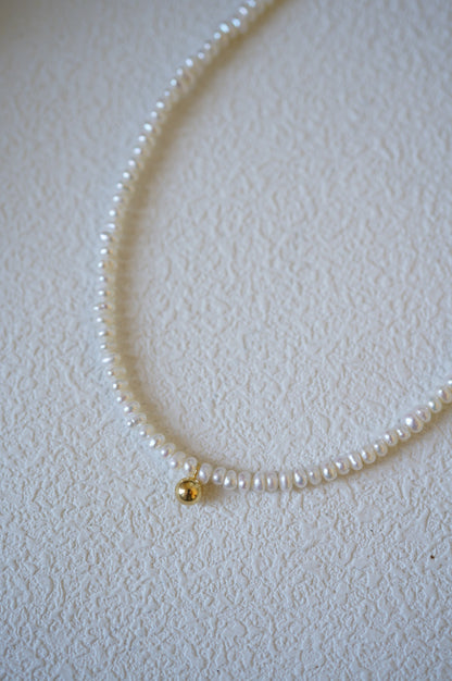 'DingDang' Freshwater Pearl Full Strand Necklace