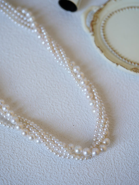 '4 in 1' Freshwater Pearl Full Strand Necklace