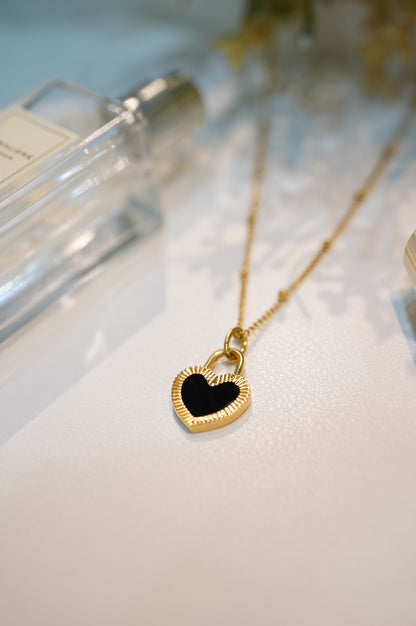 Heart Lock Necklace