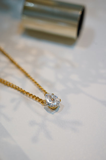 Drop Diamond Necklace